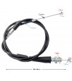 Cablu acceleratie cross 125cc (lungime 950 mm/camasa 830 mm)